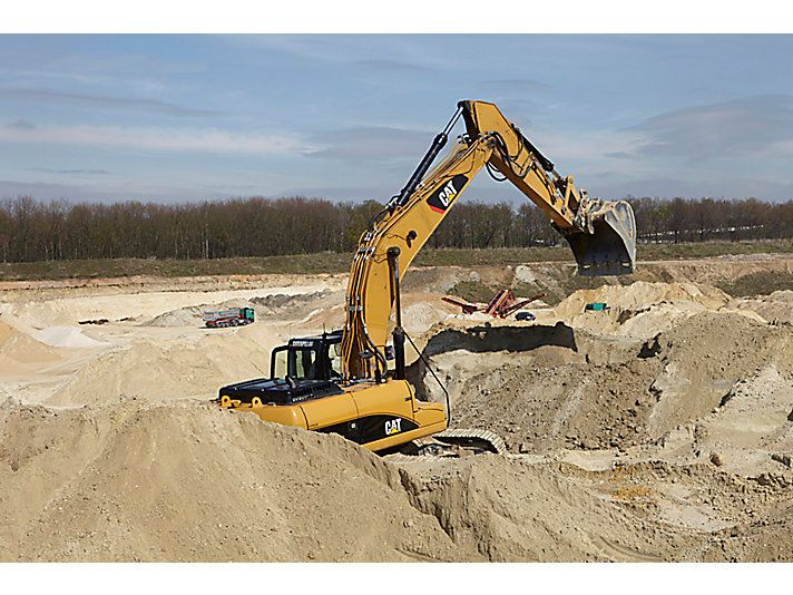 Godet d'excavation à usage normal avec lame de nivellement - caterpillar finance france - 1 200 mm (47 in) - capacité 1.19 m³_2