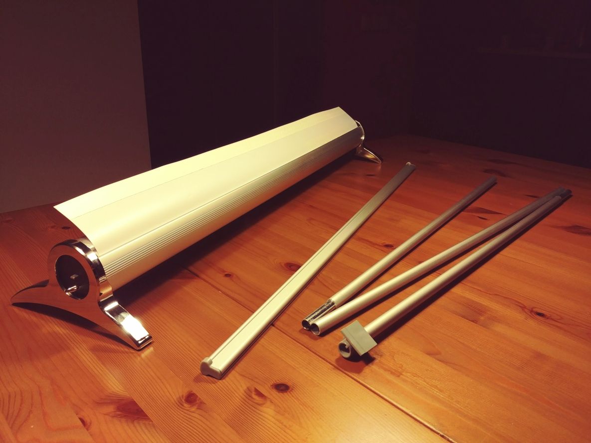 Kakémono roll-up expo - design épuré, robuste et économique - 85x200cm ou 100x200cm_2