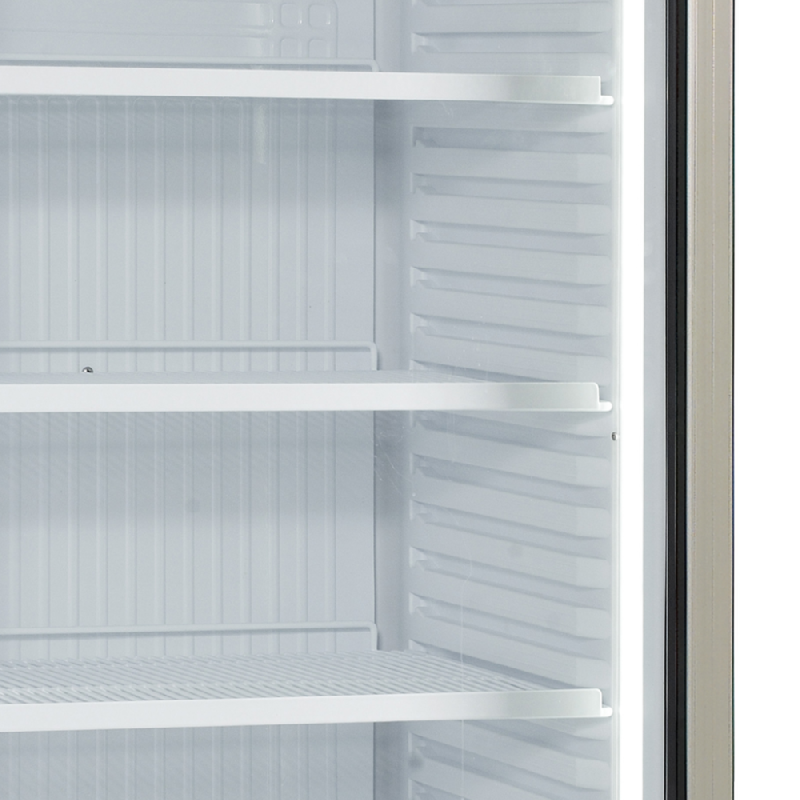 Réfrigérateur à boissons FSC1450 - armoire vitrée réfrigérante 1 porte avec caisson lumineux_2