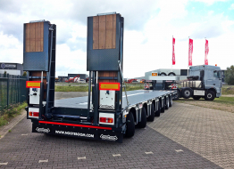 Semi-remorque surbaissée nooteboom c016506 - 109t - 7 essieux_2