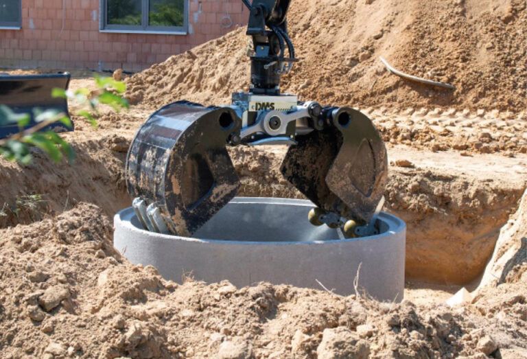 Benne preneuse DMS Technologie - Pour pelle de 1 à 24 tonnes._2