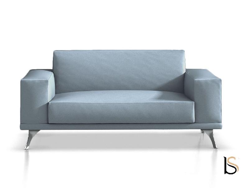 Canapé d'accueil 2 places SF - Mobel Linea - Gris anthracite_2