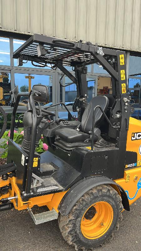 Chargeuse électrique JCB 403 ETECH - 100% électrique, silencieuse, performante, compacte_2