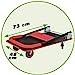 Chariot de transport pliable 4 roues 200kg -  ribimex_2
