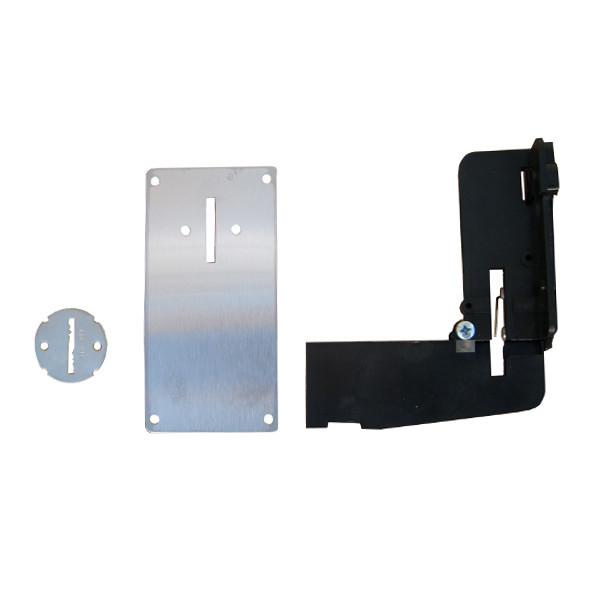 Monnayeur mécanique pour jeton à clé - détrompeur inox pour façade 120mm (150mm en option)_2