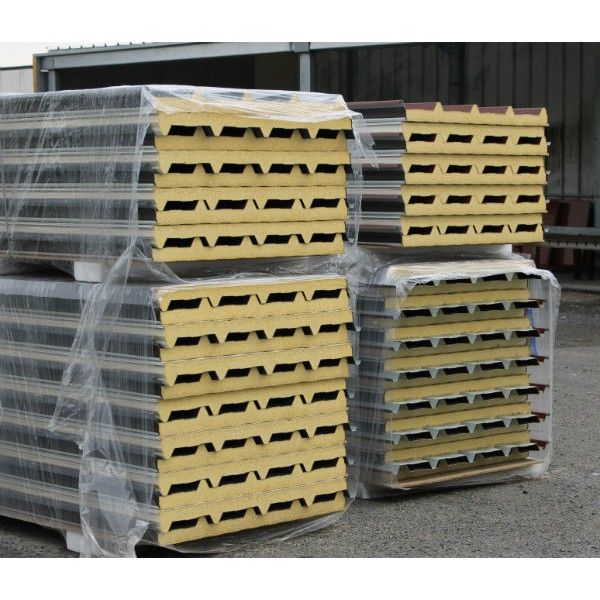 Panneaux sandwich de couverture - petrus watersilo s - mousse polyuréthane 50mm et +_2