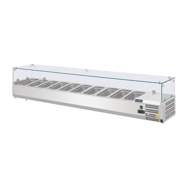 Saladette réfrigérée Série G 10x GN1/4 | Polar - G611_2