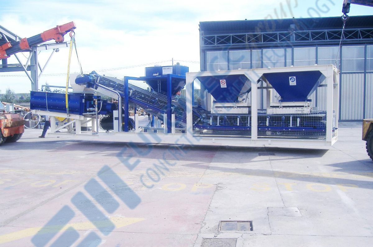 2 MIX/MC Centrale à béton mobile - Euromecc - 150 m3/h - avec malaxeur continu_2