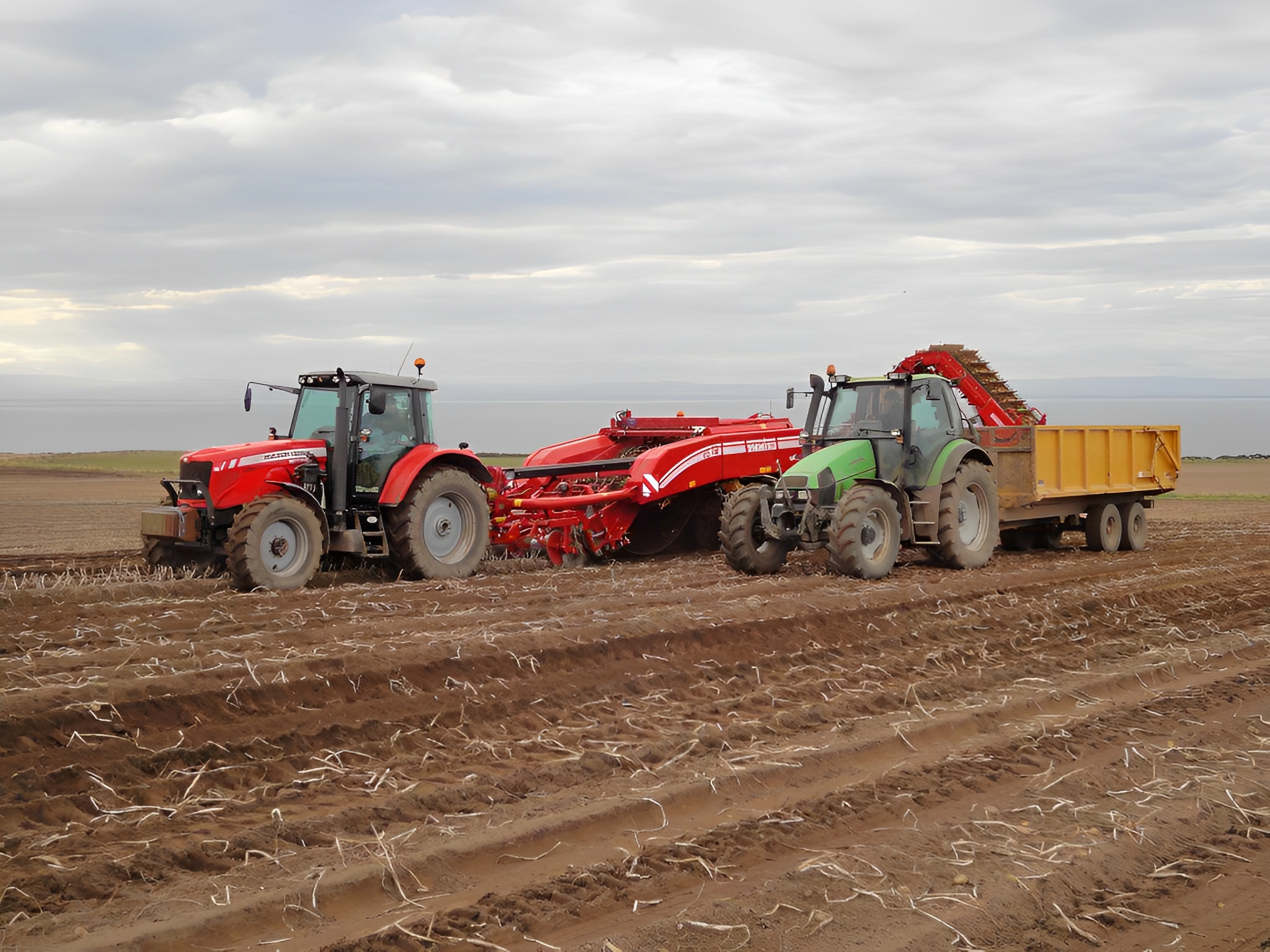 Machine de récolte avec rendement élevé et séparation efficace