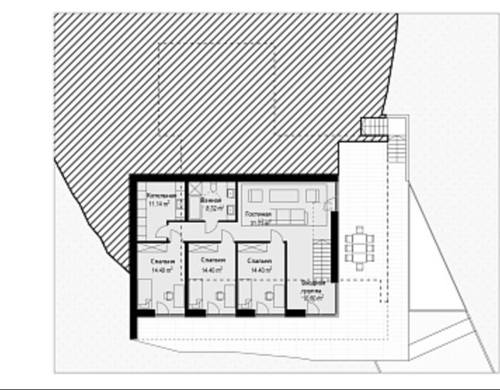 Maison préfabriquée en acier - 270 m2 - 2 étages - 5 chambres ou 4 chambres et bureau - ISK217_2