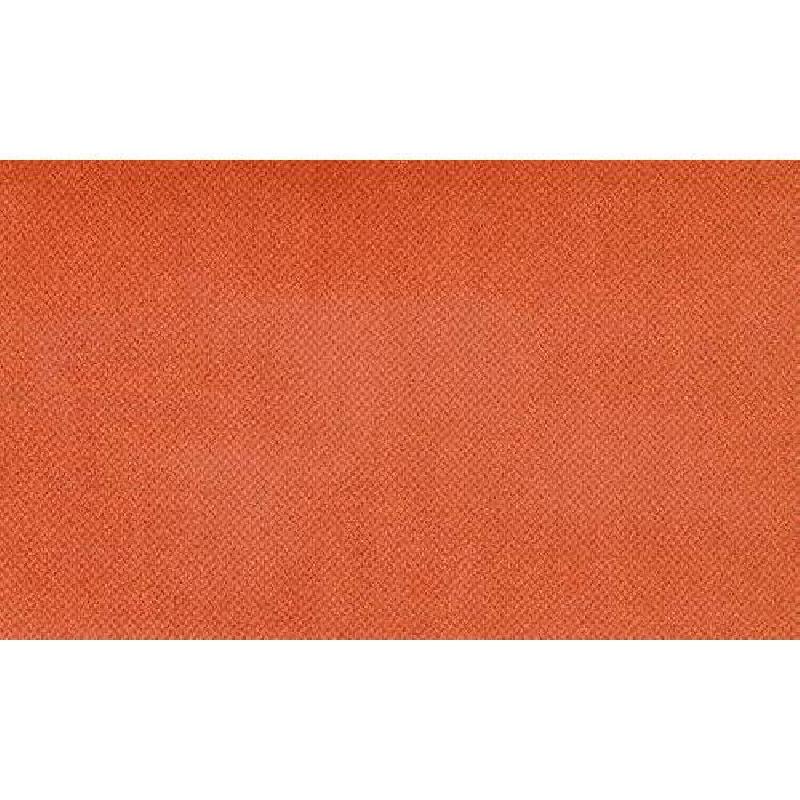 Canapé-lit convertible CanapExpress Normandie - Sommier à lattes 120 cm - Matelas Memory 22 cm - Tête de lit intégrée - Velours orange_2