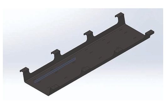 Cinetic - Bureau open space pour 2 ou 4 personnes - Kollori - Plateau mélaminé double face avec piétement arche_2