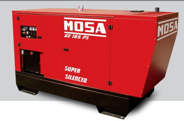Groupe électrogène diesel MOSA GE 165 PSX - Triphasé 150 kVA - Refroidissement à eau - Super insonorisé_2