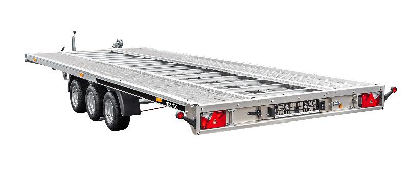 Remorque porte voiture-plateau - Full aluminium / rails lohr - 5,90 x 2,12 m - 3500 kg - Martz GT Plateau 600/3S_2