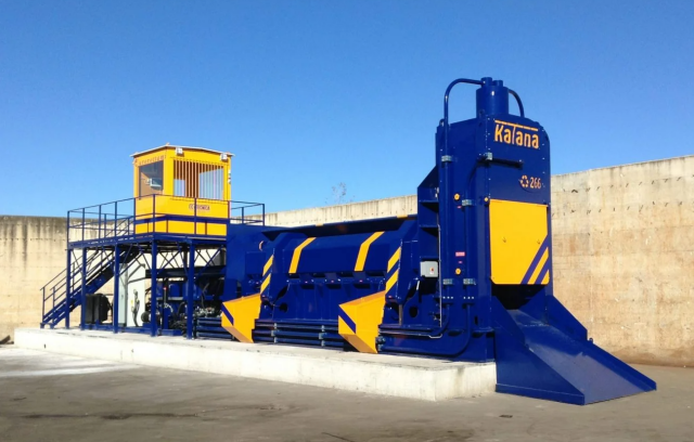 Presse Cisaille Katana - 600 Tonnes - Compression par Volets pour Recyclage Efficace_2