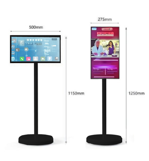 Borne tactile mobile sur batterie 22 pouces - Ecran tactile IPS 21.5'' - Résolution 1920x1080 Réf : 330000_2