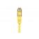 Cordon RJ45 Catégorie 6 F/UTP jaune - 1,5 m - Blindage aluminium - Cuivre - Normes ANSI/TIA 568 et ISO 11801_2