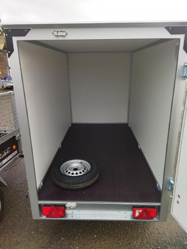 Remorque Fourgon HUMBAUR Multiplis PTAC 750 Kg non freinée 2510*1320*1520 mm - Référence YO_CCT4_260kg_2