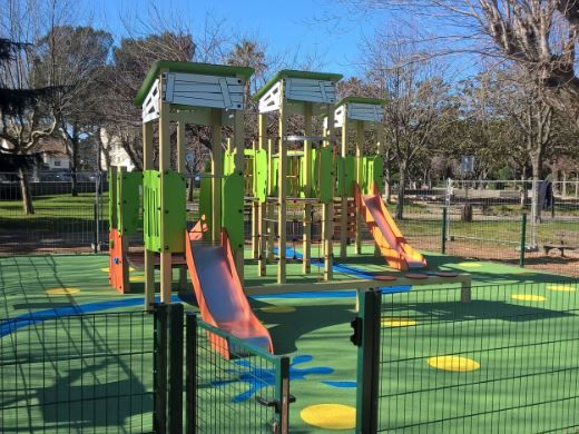 3750 - Parcours dans les arbres Transalp avec 2 tours H 1,80 m et multiples équipements_2