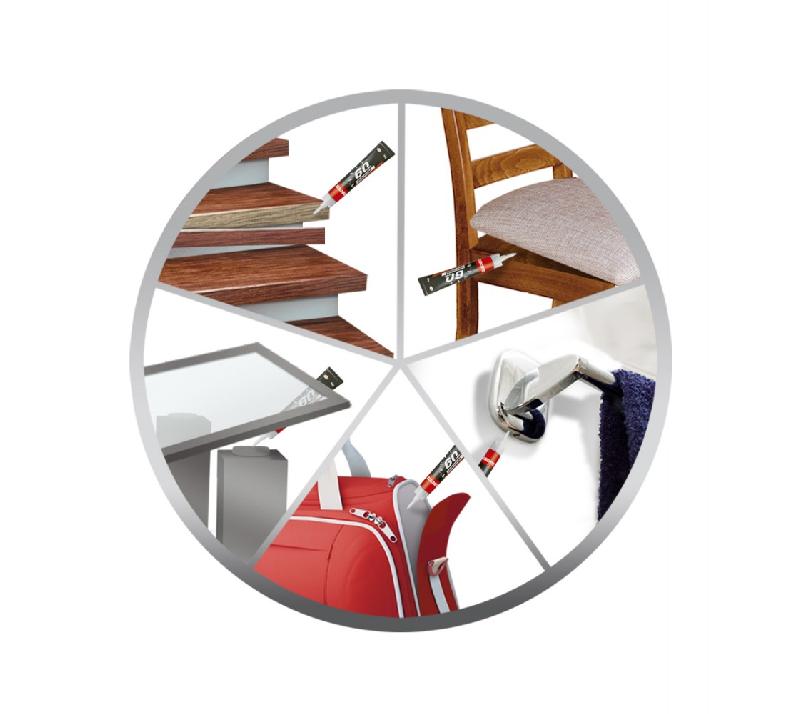 Colle glue gel LOCTITE 60 secondes - Gel sans solvant, 20 g pour tout type de support_2