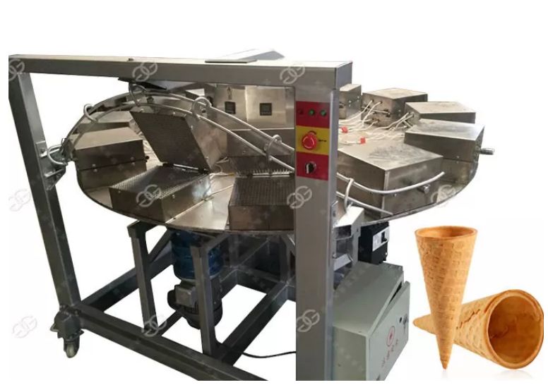 Machines électriques de cône de gaufre de crème glacée - Henan Gelgoog - capacité 800-1000 pcs/h - trois phases - certification CE_2
