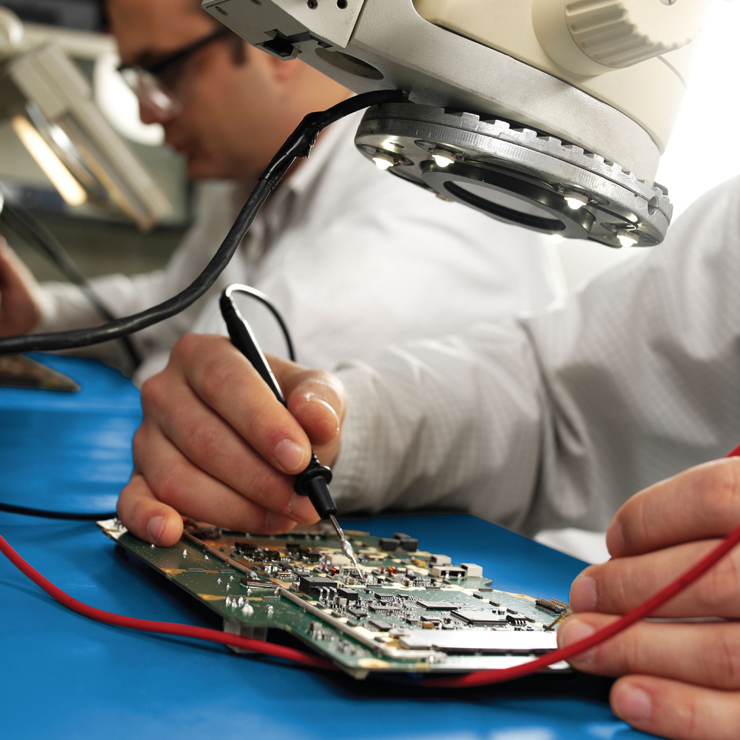 Tapis pour Industrie des laboratoires - Anti-Stat - POP? 827 Notrax tapis dissipant électricité Bleu_2