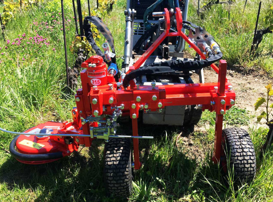 Tondeuse interceps - MINI TONDEUSE Ø 400 mm - porte-lames avec 2 couteaux_2