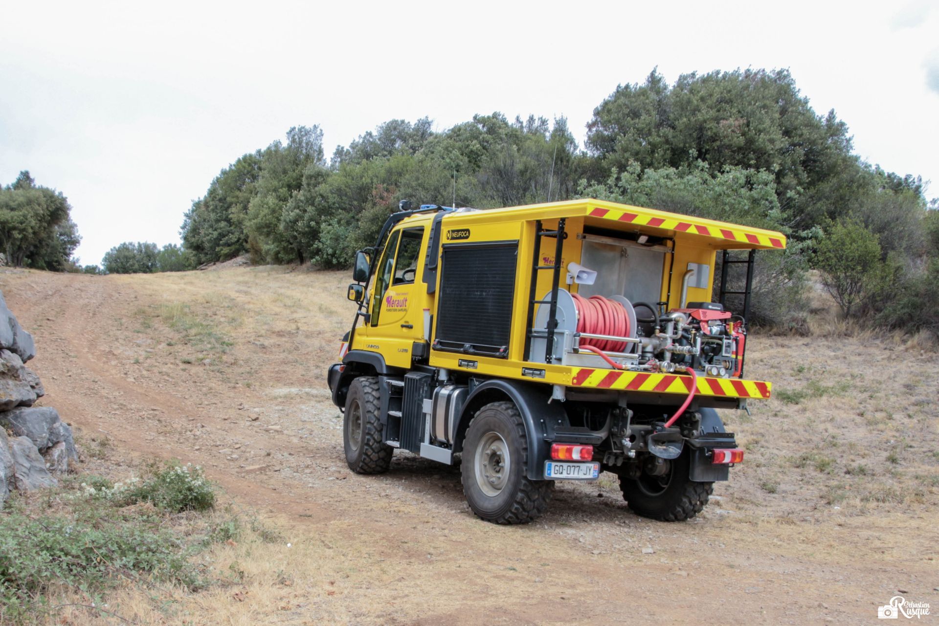 Véhicule d'Intervention pour lutte contre l'incendie - Ccfl - milieu forestier_2
