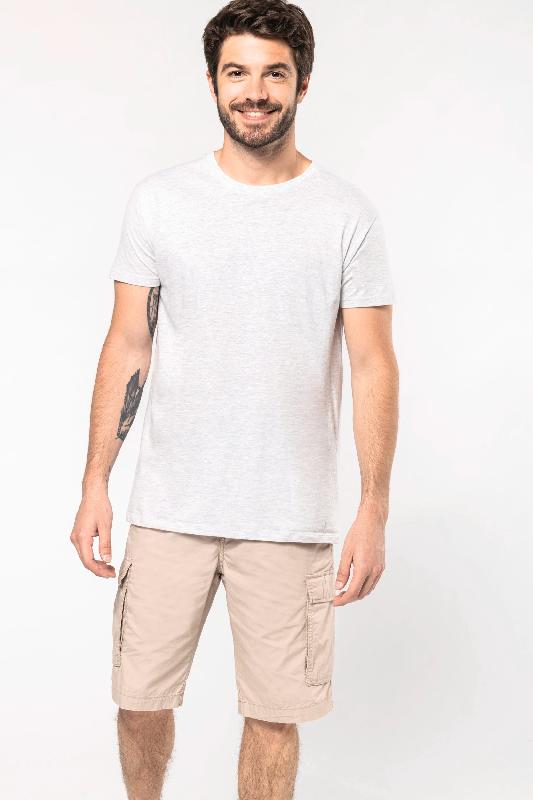 Bermuda léger multipoches homme - Kariban - Réf: K755 - 100% coton, tissu popeline lavé, pratique et fonctionnel_2