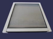 Moustiquaire sur mesure avec coulisses en aluminium 40x22 mm