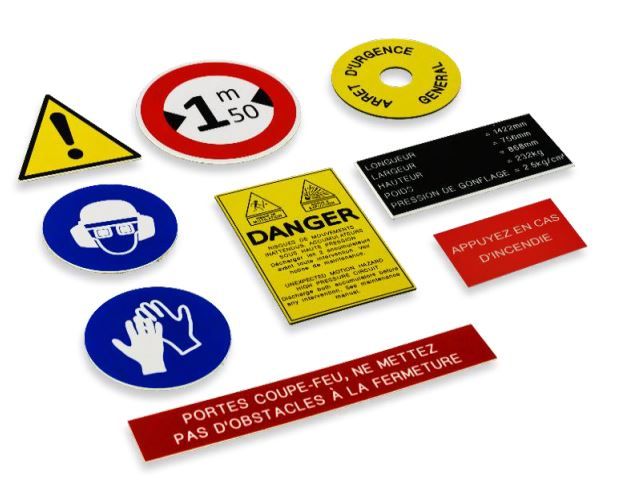 Panneau signalétique sur-mesure - plaques en gravoply, aluminium, inox, plexiglas - identification et traçabilité_2