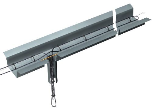 Câbles chauffants Fenix ADSV+ - 160-2750 W - 20 W/m - Protection UV pour gouttières et toits_2