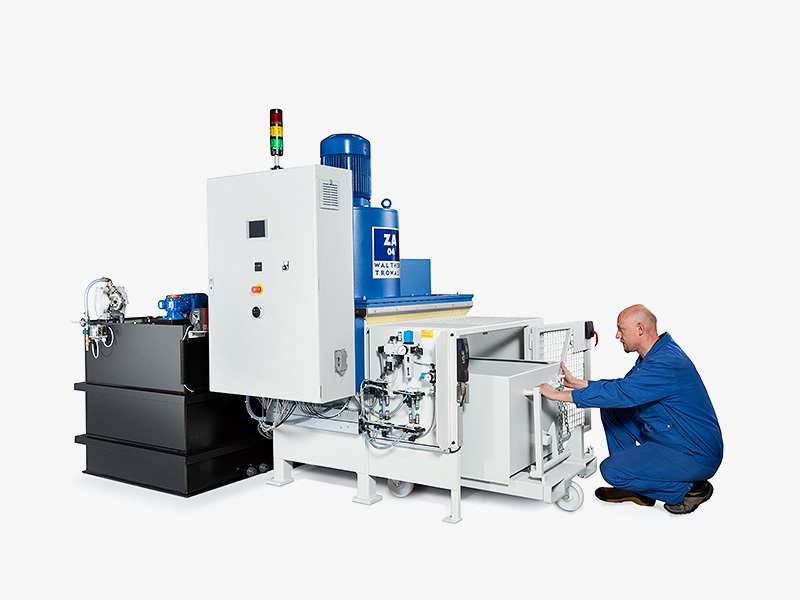 Centrifugeuse automatique à racloir commandée pour le traitement des eaux - série ZA - structure modulaire et deux versions disponibles_2