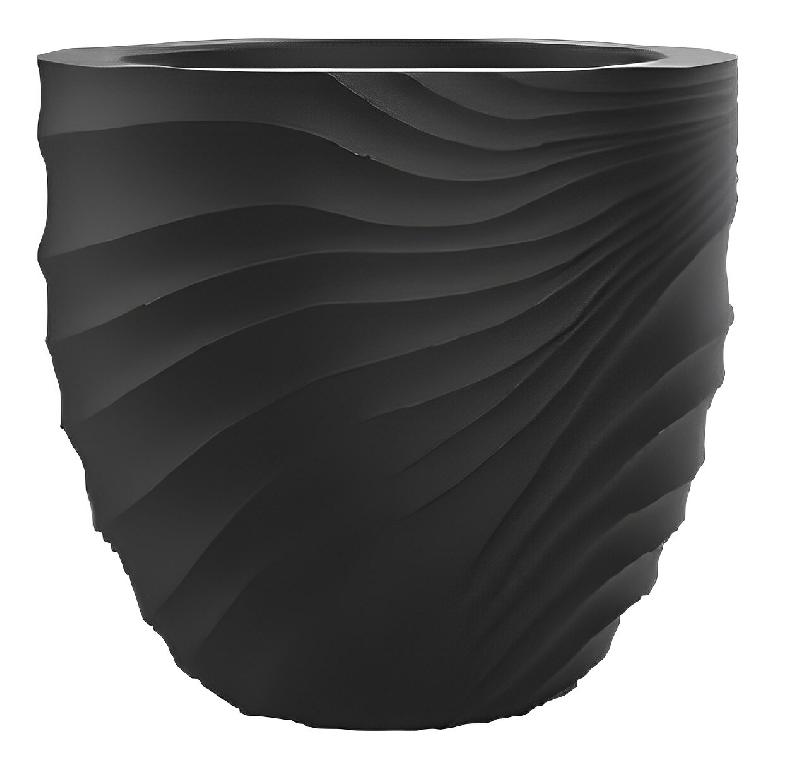 Pot rond Zénith - Polyéthylène, Insensible au Gel et à la Chaleur, Résistant aux UV et aux Chocs_2