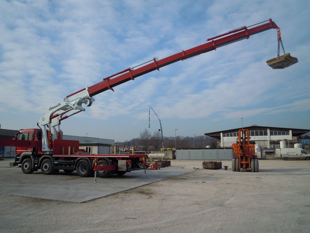 Série 71000 E ASC Plus - Grue auxiliaire Cormach - Pression 320 bar - Jusqu'à 30000 mm de longueur de bras hydraulique_2