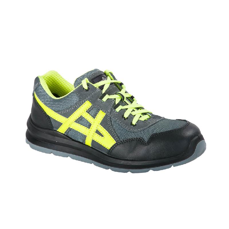 Basket de sécurité cuir embout acier - S1 FO SR - Gris / 45_2