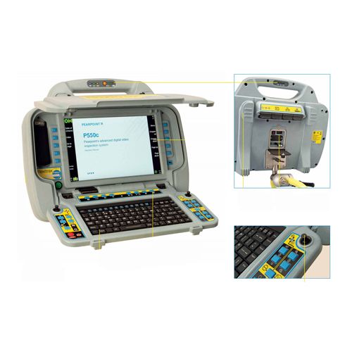 Caméra d'inspection motorisée - modulable et portative - Flexitrax P550c avec écran HD 12,1″ et batterie haute capacité_2