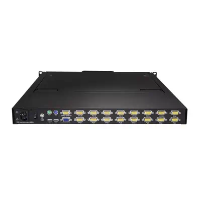 Console KVM à  Montage Rack 16 ports avec Cbles de 1,82m - Switch KVM Intégré avec àÉcran LCD 19
