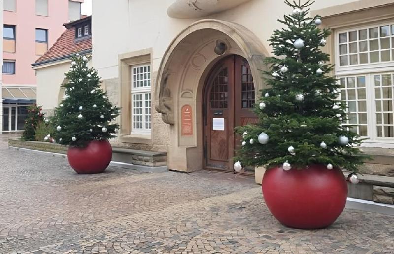 Pot Géant Mileus - Hauteur 900 mm - Polyéthylène - 28 Coloris Disponibles - Fabrication Française_2