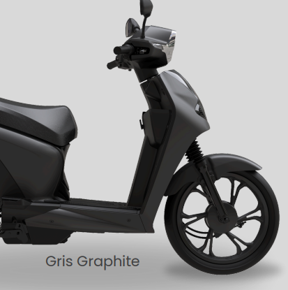 Scooter électrique connecté, homologué UTAC - 45 km/h de vitesse max, 110 km d'autonomie - RUV350 Original_2