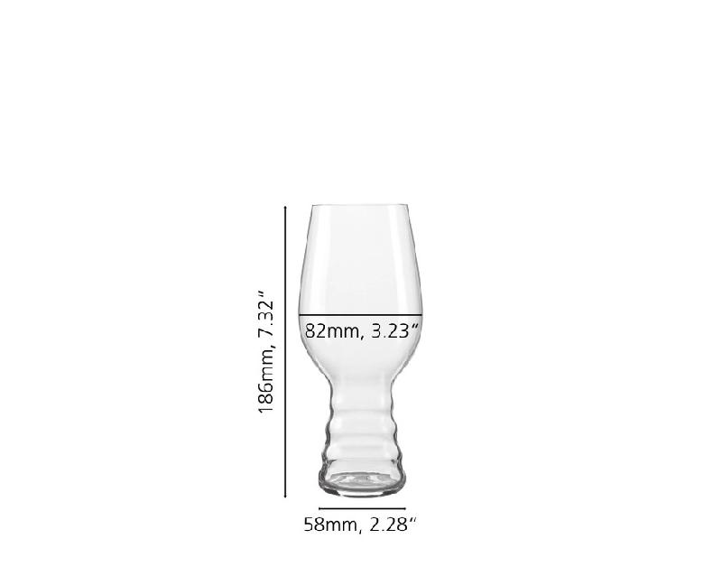 Lot de 4 verres à bière IPA - Spiegelau - Cristal sans plomb - 540 ml_2