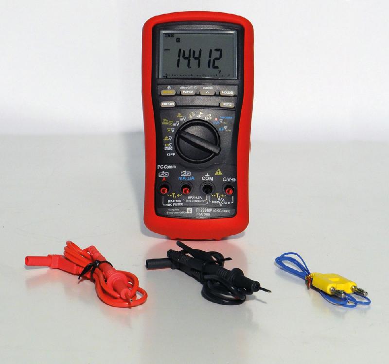 FI299MP | Multimètre numérique portable TRMS AC+DC, 50 000 pts (500 000 pts en VDC), 1000 V CAT IV sur toutes les entrées_2