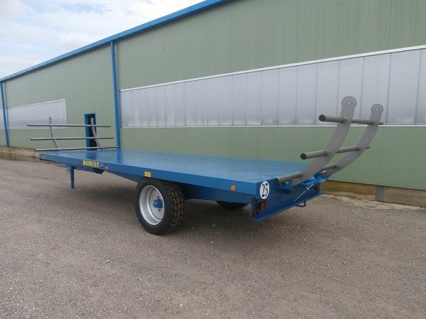 Plateau de transport agricole robust 2000 avec essieu carré 70