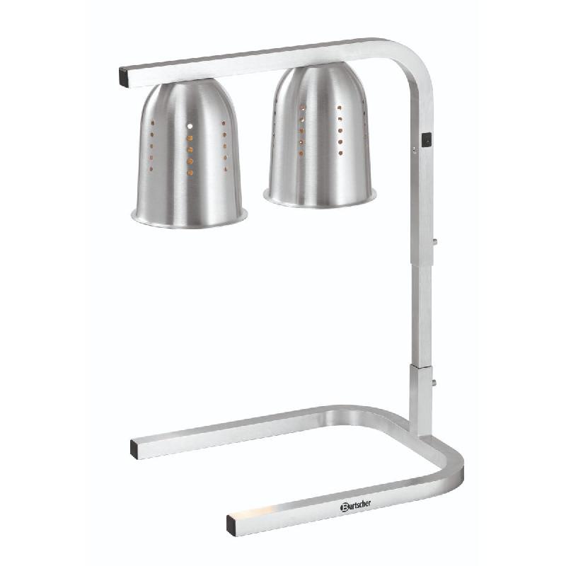 Pont chauffant 2 ampoules I2WL552 GN 1/1 | Bartscher - 114282_2