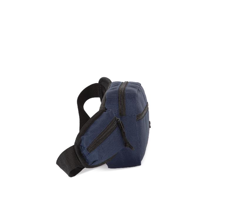 Sac banane recyclé grand format avec pochette latérale - Kimood - Réf: KI0371 - 50% polyester recyclé_2