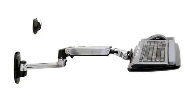 Ergotron LX Wall Mount Keyboard Arm Argent_2