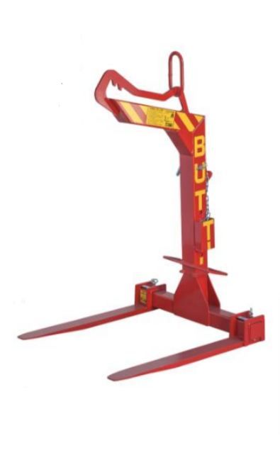 Lève-palette Grucar - Butti - capacité de 1000 à 2500 kg avec fourches forgées et système de récupération de chaîne_0