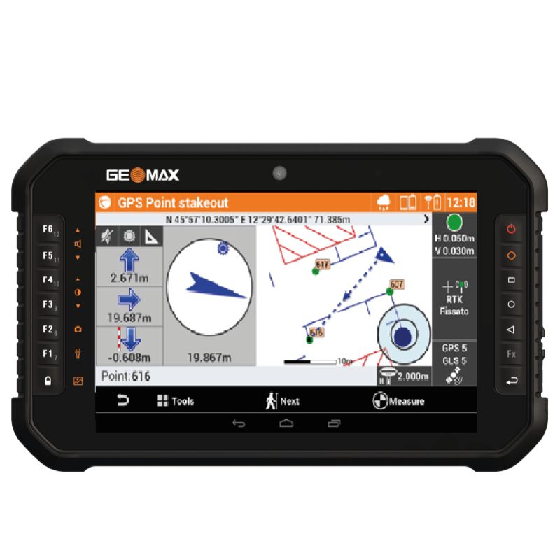 Logiciel GeoMax X-PAD dédié aux métiers de la topographie et de la construction - DAO_2