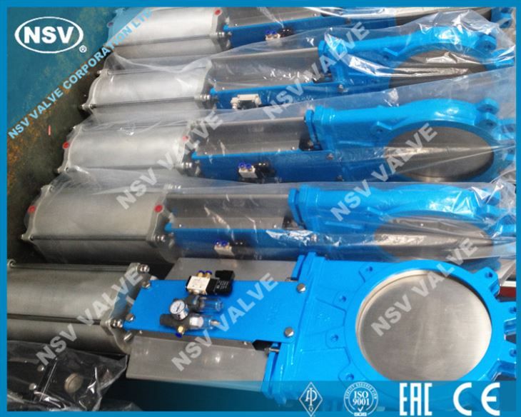 Vanne à guillotine NSV Valve - bidirectionnelle à siège résilient pour applications industrielles_2