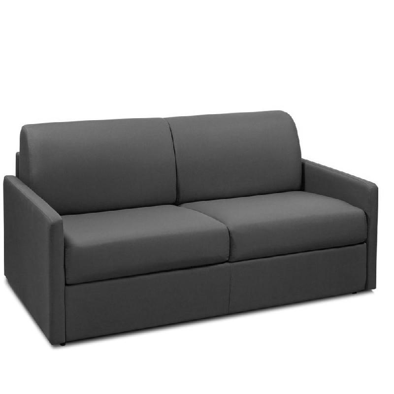 Canapé convertible Paradiso Express - 140cm avec matelas 14cm - Gris anthracite - Fabrication artisanale italienne_2